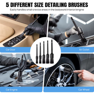 Car Cleaning Brush Kit