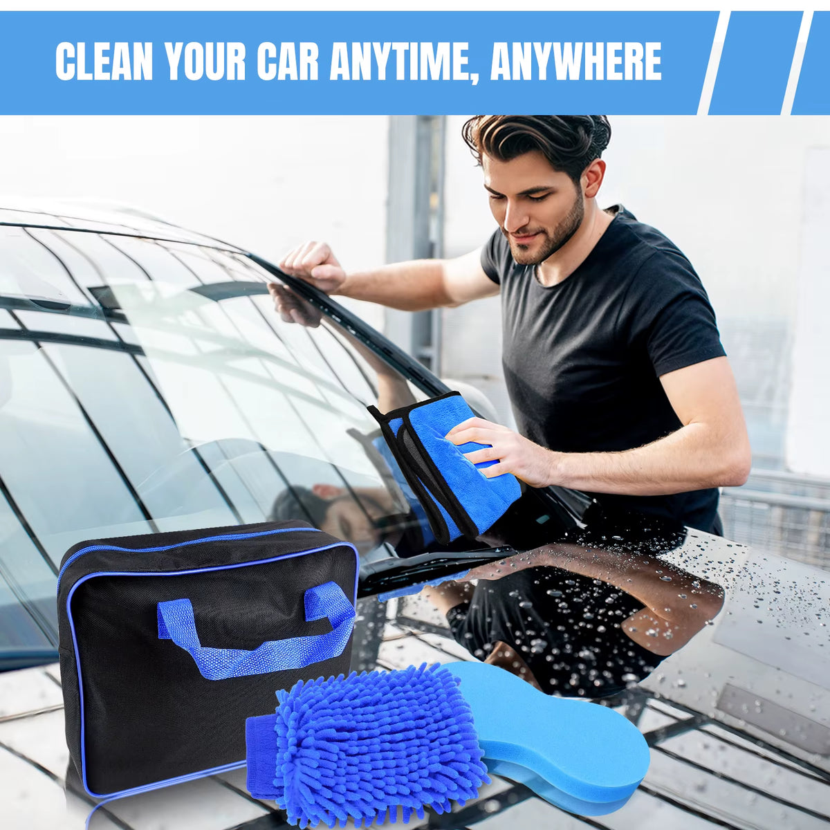 Car Cleaning Brush Kit