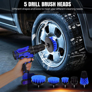 Car Cleaning Brush Kit