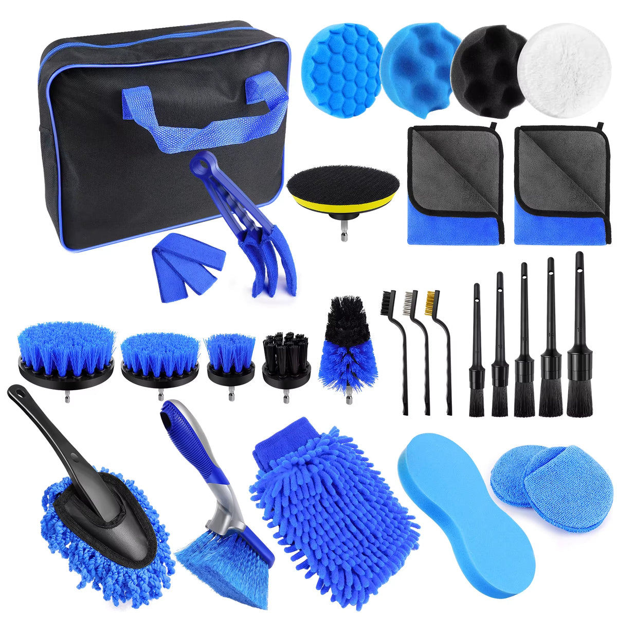 Car Cleaning Brush Kit